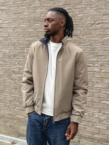 Veste réversible Ylan - Kaki/Bleu marine