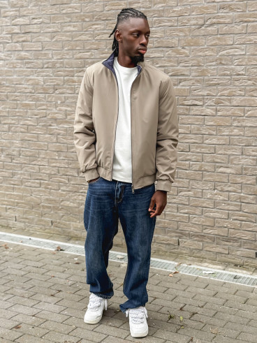 Veste réversible Ylan - Kaki/Bleu marine Veste réversible Ylan - Kaki/Bleu marine