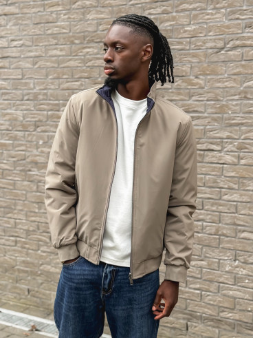 Veste réversible Ylan - Kaki/Bleu marine Veste réversible Ylan - Kaki/Bleu marine