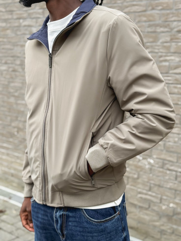Veste réversible Ylan - Kaki/Bleu marine Veste réversible Ylan - Kaki/Bleu marine