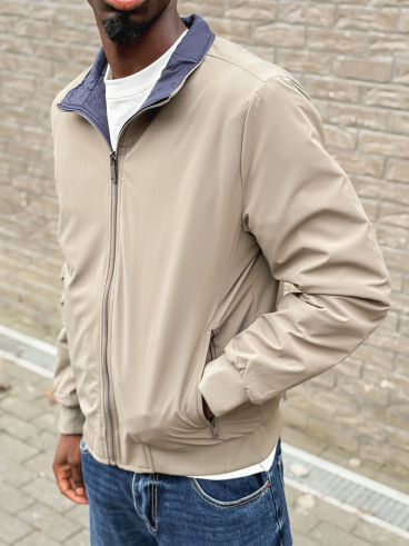 Veste réversible Ylan - Kaki/Bleu marine Veste réversible Ylan - Kaki/Bleu marine