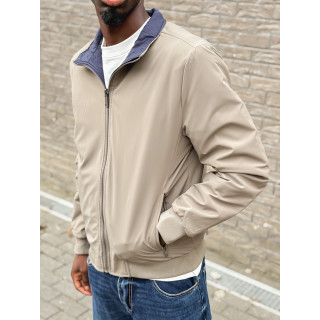 Veste réversible Ylan - Kaki/Bleu marine