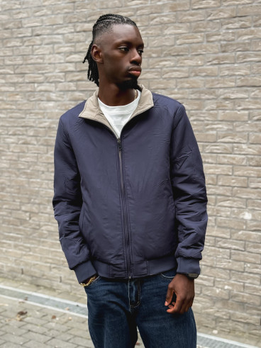 Veste réversible Ylan - Kaki/Bleu marine Veste réversible Ylan - Kaki/Bleu marine