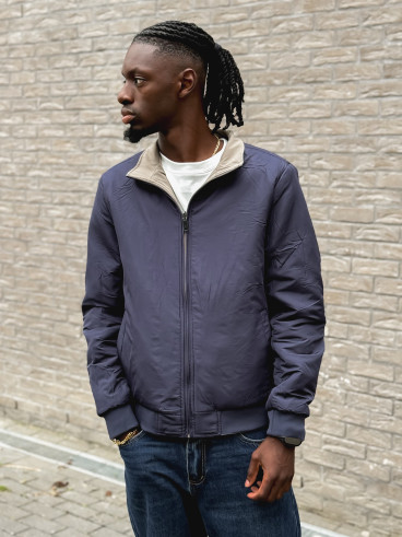 Veste réversible Ylan - Kaki/Bleu marine Veste réversible Ylan - Kaki/Bleu marine