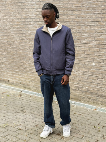 Veste réversible Ylan - Kaki/Bleu marine Veste réversible Ylan - Kaki/Bleu marine