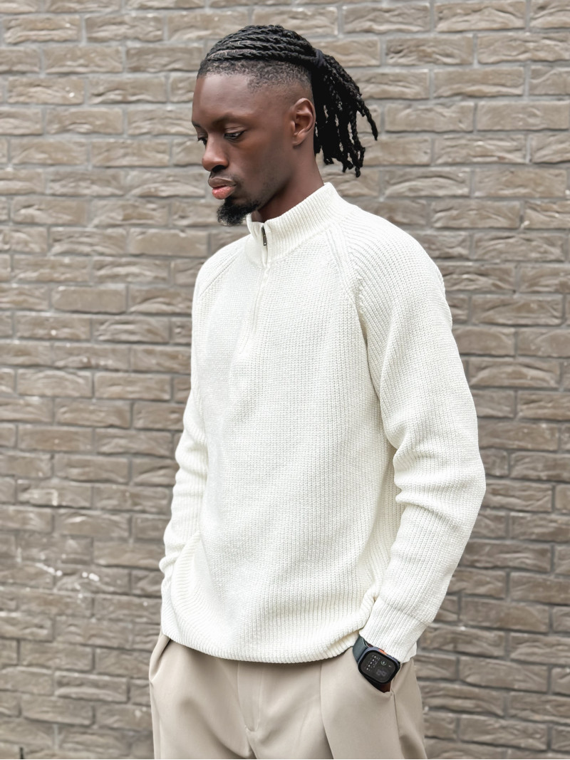 Pull Elian - Blanc Pull Elian - Blanc