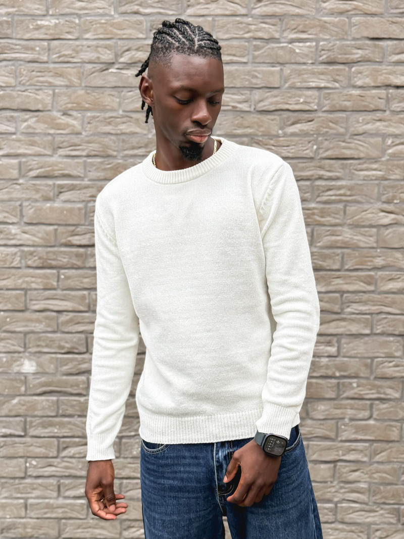 Pull Dante - Blanc Pull Dante - Blanc
