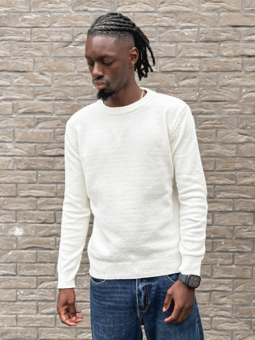 Pull Dante - Blanc Pull Dante - Blanc