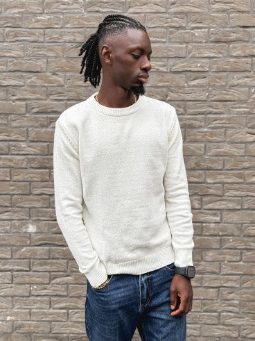Pull Dante - Blanc Pull Dante - Blanc