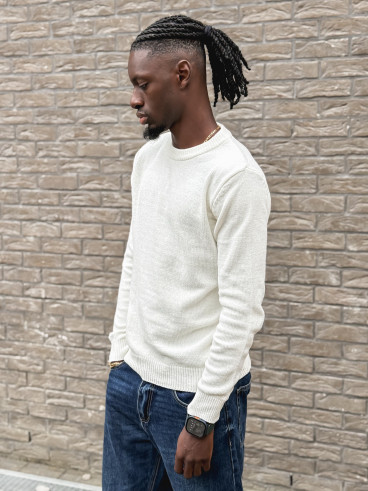 Pull Dante - Blanc Pull Dante - Blanc