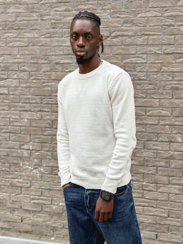 Pull Dante - Blanc Pull Dante - Blanc