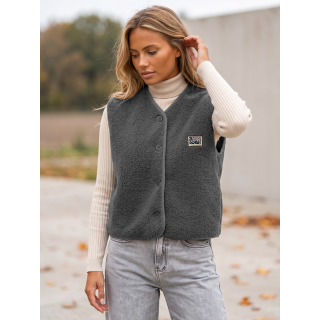 Gilet sans manches Maya - Gris anthracite