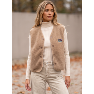 Gilet sans manches Maya - Camel