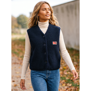 Gilet sans manches Maya - Bleu marine