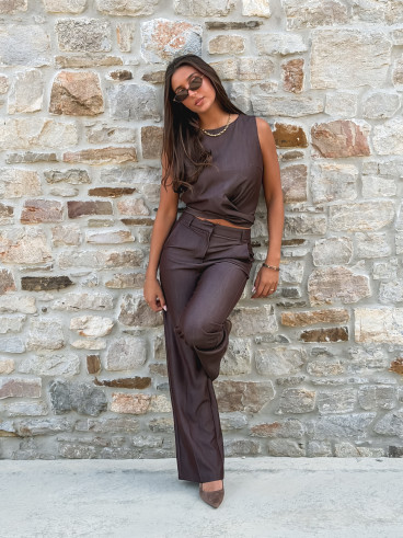 Blouse Idaya - Chocolat Blouse Idaya - Chocolat