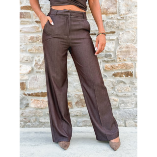 Pantalon Teresa - Chocolat
