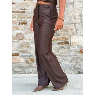 Pantalon Teresa - Chocolat