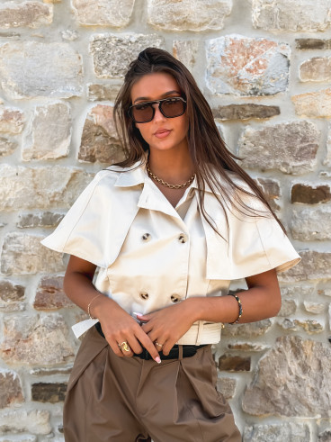 Trench court Corina - Beige Trench court Corina - Beige