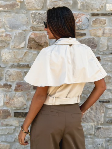 Trench court Corina - Beige Trench court Corina - Beige