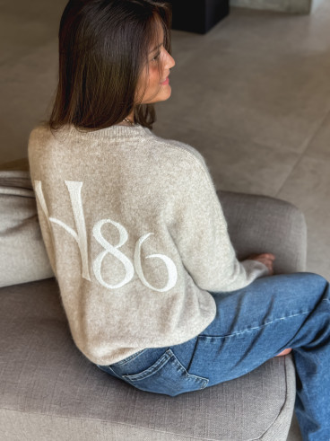 Pull Elyna - Beige clair Pull Elyna - Beige clair