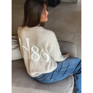 Pull Elyna - Beige clair
