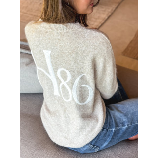 Pull Elyna - Beige clair