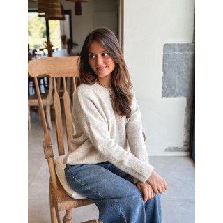 Pull Elyna - Beige clair
