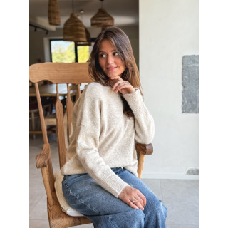 Pull Elyna - Beige clair