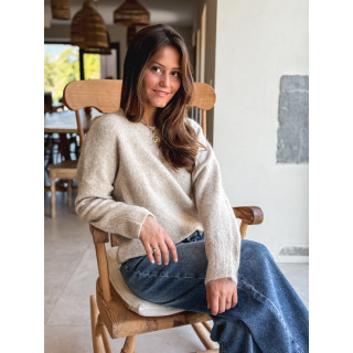 Pull Elyna - Beige clair