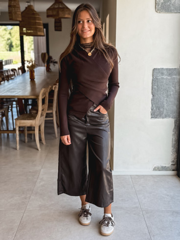 Pull Ella - Chocolat
