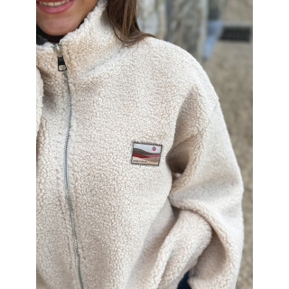Gilet teddy Lalie - Beige