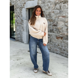 Gilet teddy Lalie - Beige