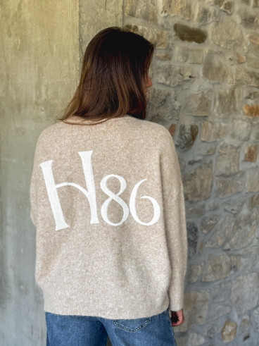 Pull Elyna - Taupe Pull Elyna - Taupe