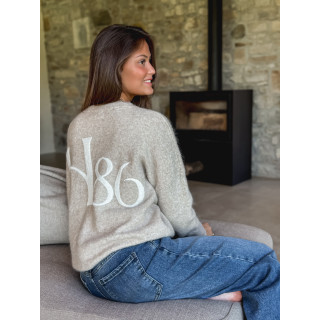 Pull Elyna - Taupe