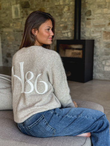 Pull Elyna - Taupe Pull Elyna - Taupe