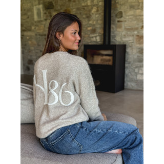 Pull Elyna - Taupe