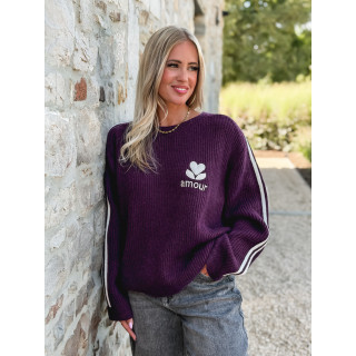 Pull Velina - Bordeaux
