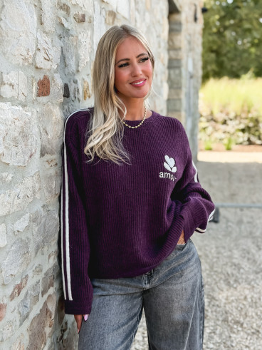 Pull Velina - Bordeaux