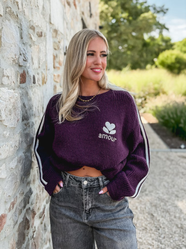 Pull Velina - Bordeaux