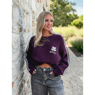 Pull Velina - Bordeaux