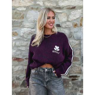 Pull Velina - Bordeaux