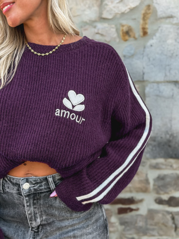 Pull Velina - Bordeaux