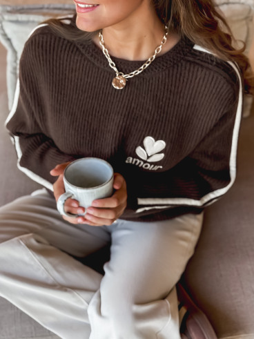 Pull Velina - Chocolat
