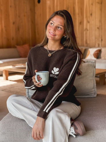 Pull Velina - Chocolat