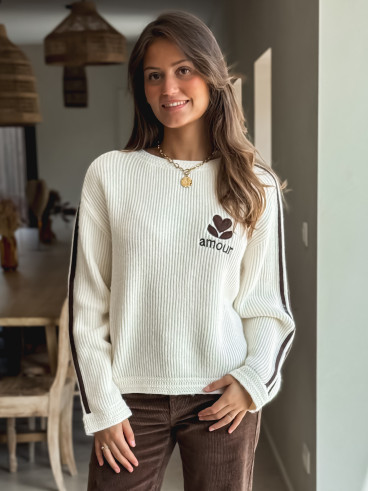 Pull Velina - Ecru