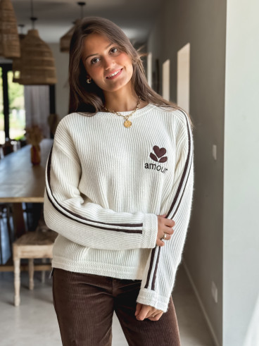 Pull Velina - Ecru