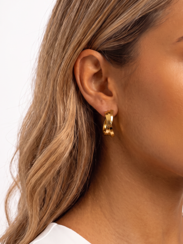 Boucles d'oreilles Lyssa - Doré