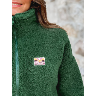 Gilet en teddy Mira - Vert sapin