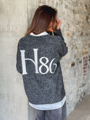Pull Elyna - Gris foncé Pull Elyna - Gris foncé