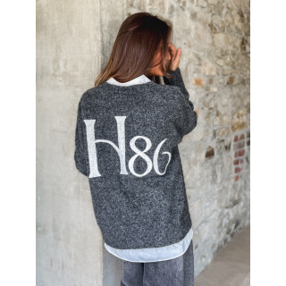 Pull Elyna - Gris foncé